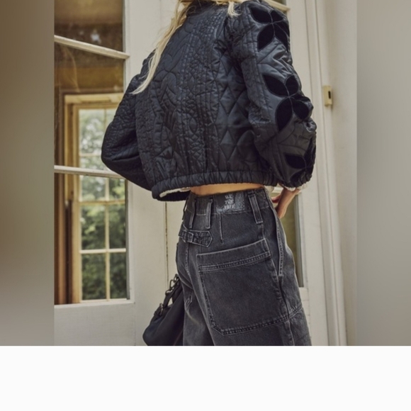 Free People Quinn Quilted Jacket Size L NWOT - Picture 3 of 10